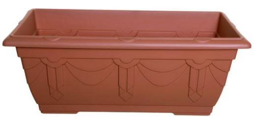 (image for) VENETIAN PAT/PLANTER RECT TERA - 60CM