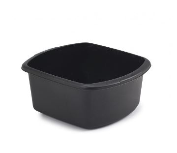 (image for) SMALL RECTANGULAR BOWL BLACK - SMALL