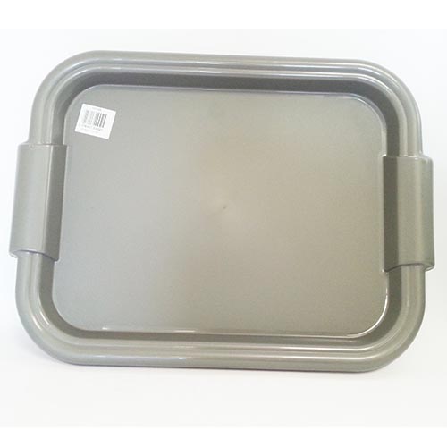 (image for) WHITEFURZE SERVING TRAY SILVER - 41CM