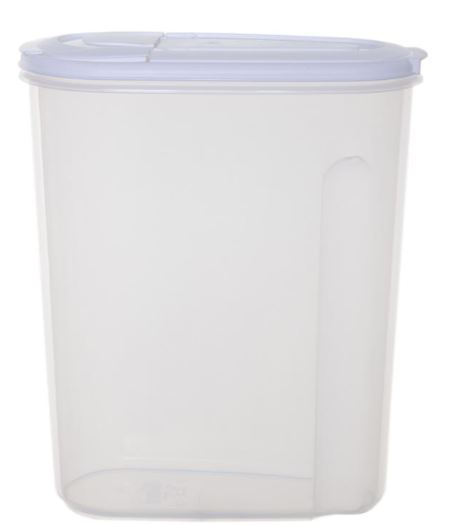 (image for) DRY FOOD CONTA+LID WHITE