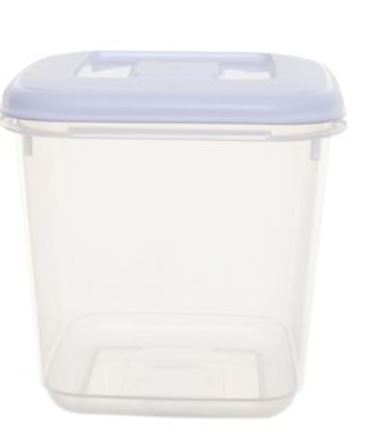 (image for) CANISTER FOOD BOX + WHITE LID