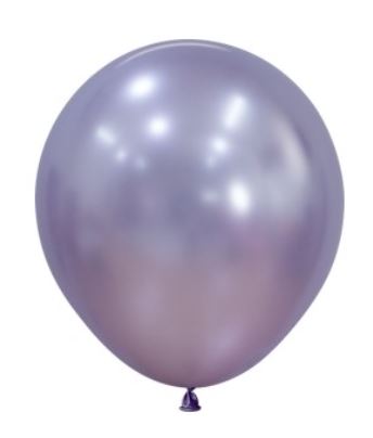 (image for) ST BALLOON SILK L/AMETHYST 15S - 18\"