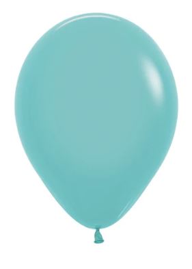 (image for) ST BALLOON F/AQUAMARINE 100S - 5\"