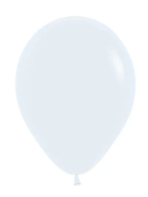 (image for) ST BALLOON F/WHITE 25S - 18\"