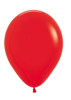 (image for) ST BALLOON F/RED 50S - 12\"