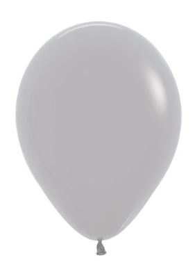 (image for) ST BALLOON F/GREY 50S - 12\"