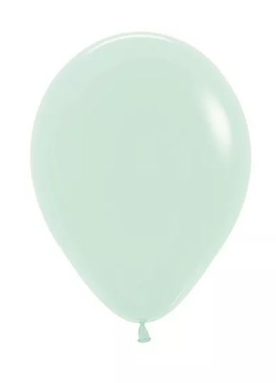 (image for) ST BALLOON PASTEL/M GREEN 50S - 5\" - 5\"