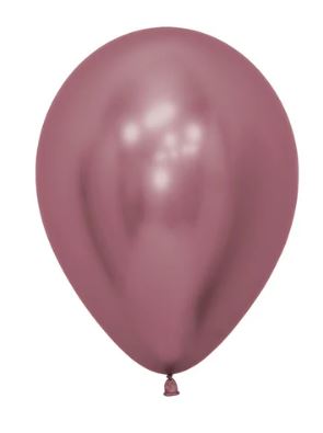 (image for) ST BALLOON REFLEX PINK 50S - 5\"