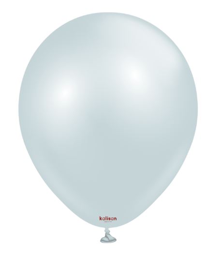 (image for) KS BALLOON AURA ICE BLUE 25S - 18\"