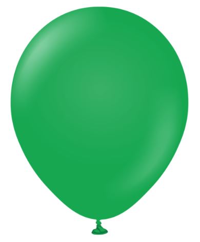 (image for) KS BALLOON STD/GREEN 100S - 12\"