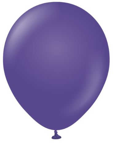 (image for) KS BALLOON STD/VIOLET 25S - 18\"