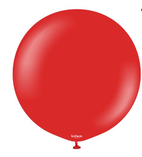 (image for) KS BALLOON STD/RED 2S - 36\"