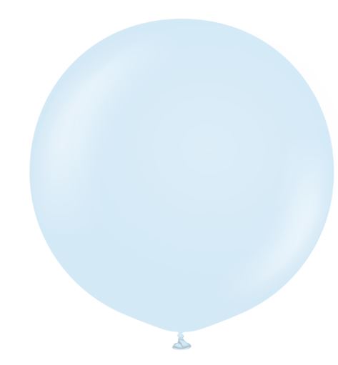 (image for) KS BALLOON MA/BABY BLUE 2S - 36\"