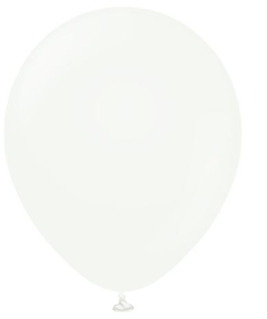 (image for) KS BALLOON STD/WHITE 2S - 24\"