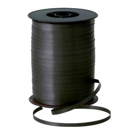 (image for) QT CURL RIBBON BLACK 500M - 5MM