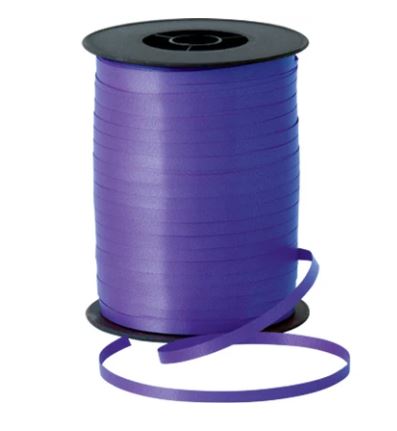 (image for) QT CURL RIBBON PURPLE 500M - 5MM