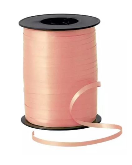 (image for) QT CURL RIBBON ROSE GOLD 500M - 5MM