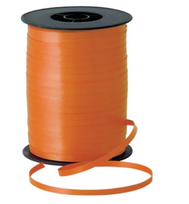 (image for) QT CURL RIBBON ORANGE 500M - 5MM