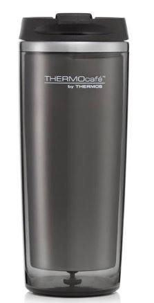 (image for) TRAVEL TUMBLER D/WALL GREY - 350ML