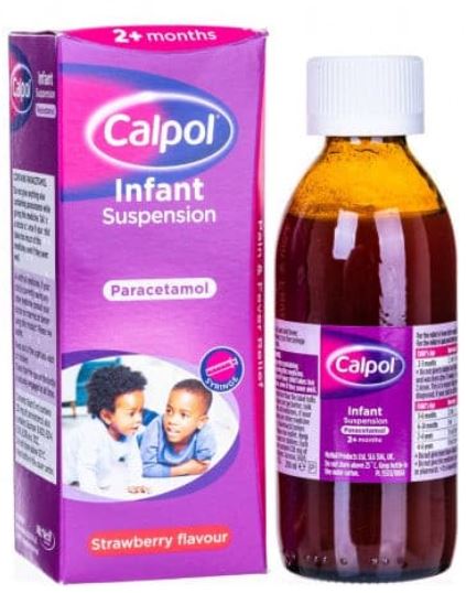 (image for) CALPOL ORIG 2M+ BOTTLE+SYR ST - 100ML