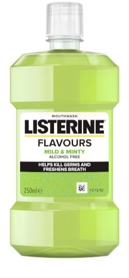 (image for) LISTERINE M/WASH M/MINT - 250ML