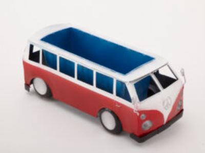 (image for) HAR/GAR RED CAMPERVAN PLANTER - 43X18