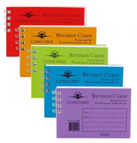 (image for) PUK REVISION CARDS RULED 52S - 6X4