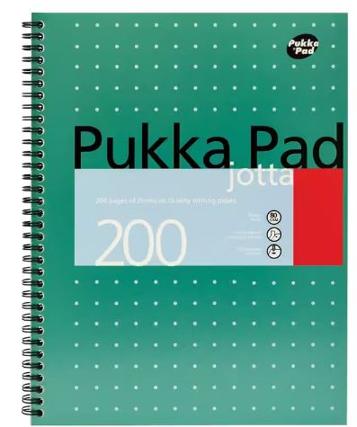 (image for) PUK WIREBOUND JOTTA 200PAGE - A4