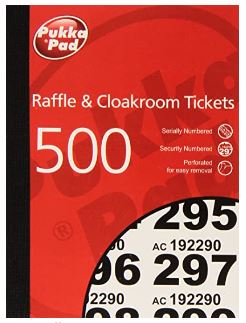 (image for) PUK CLOAKROOM TICKETS 500 - 500