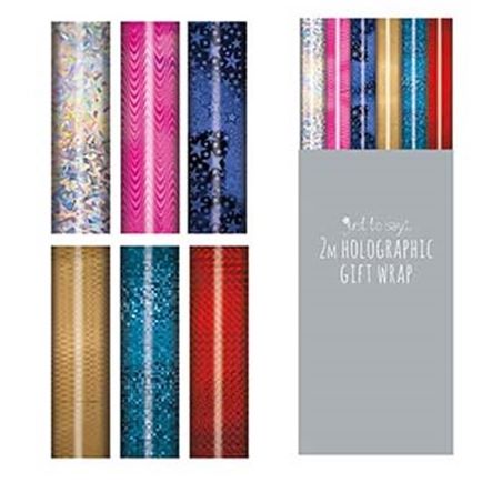 (image for) TL GIFTWRAP HOLO ASST - 2M