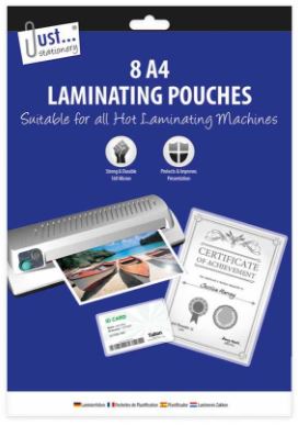 (image for) TL LAMINATING POUCHES 08PC - A4S