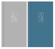 (image for) DIARY 2025 WTV GREY/BLUE - SLIM