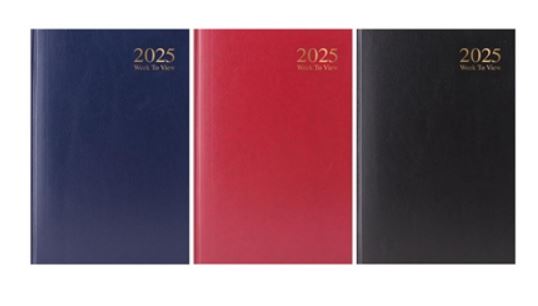 (image for) DIARY 2025 WTV CASEBOUND ASST - A5