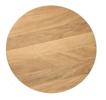 (image for) T/STAR ROUND BOARD WOOD - 9\"