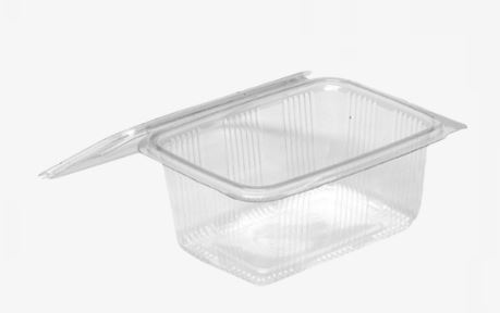 (image for) MP PLAST CONTAINER HINGED CLR - 1000ML