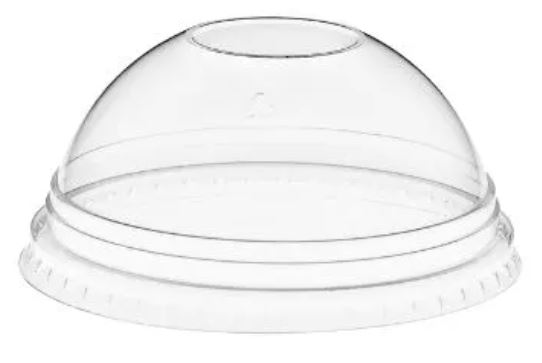 (image for) MAJ DOME LID CLEAR HOLE 100S - 10/12