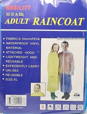 (image for) JL RAINCOAT -ADULT XL - XL