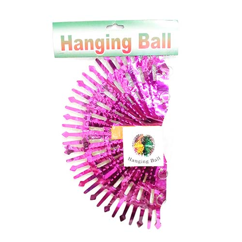 (image for) JL XMAS HANGING FOIL BALL - 30CM