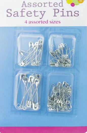 (image for) JL SAFETY PIN 100S - ASST