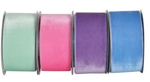 (image for) JL SATIN RIBBON-ASST COLOURS