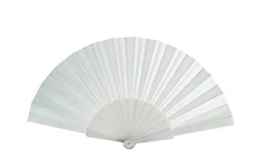 (image for) JL PEACOCK FAN WHITE - STD