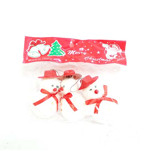 (image for) JL XMAS SNOWMAN TREE DECORAT - 3S