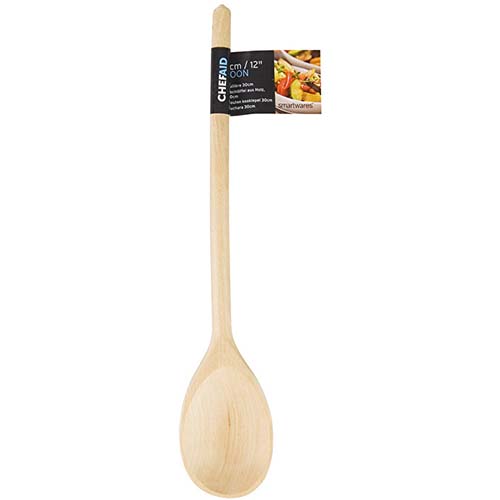 (image for) CHEF AID WOODEN SPOON 30CM - 12\"