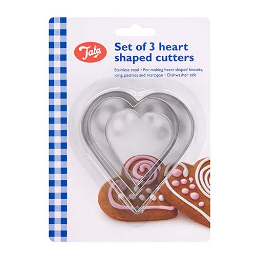 (image for) TALA PLAIN HEART SHAPE CUTTER - 3S