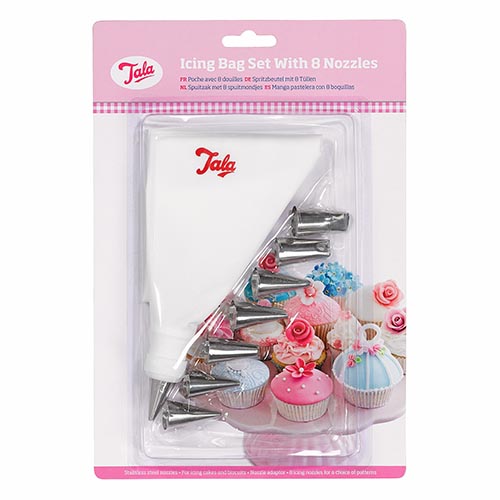 (image for) TALA CAKE ICING BAG SET 8NOZ - 8S