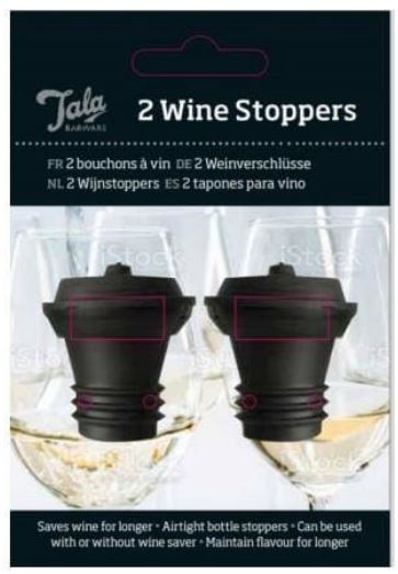 (image for) TALA WINE STOPPERS PK2 - STD