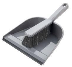 (image for) ELLI DUSTPAN BRUSH SOFT SILVER - STD