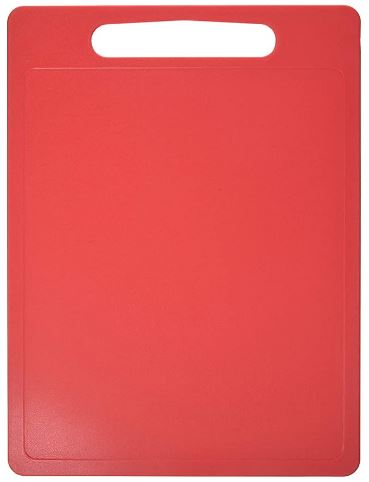 (image for) CHEF AID CHOPPING BOARD RED - 35X24