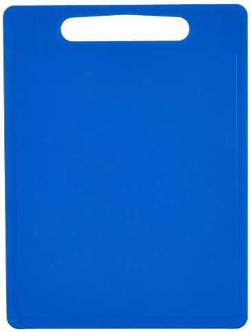 (image for) CHEF AID CHOPPING BOARD BLUE - 35X24