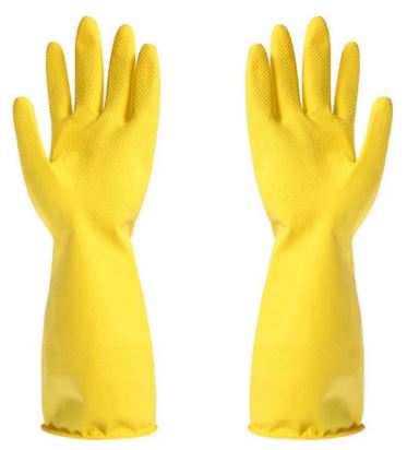 (image for) ELLI RUBBER GLOVES LARGE - LARGE